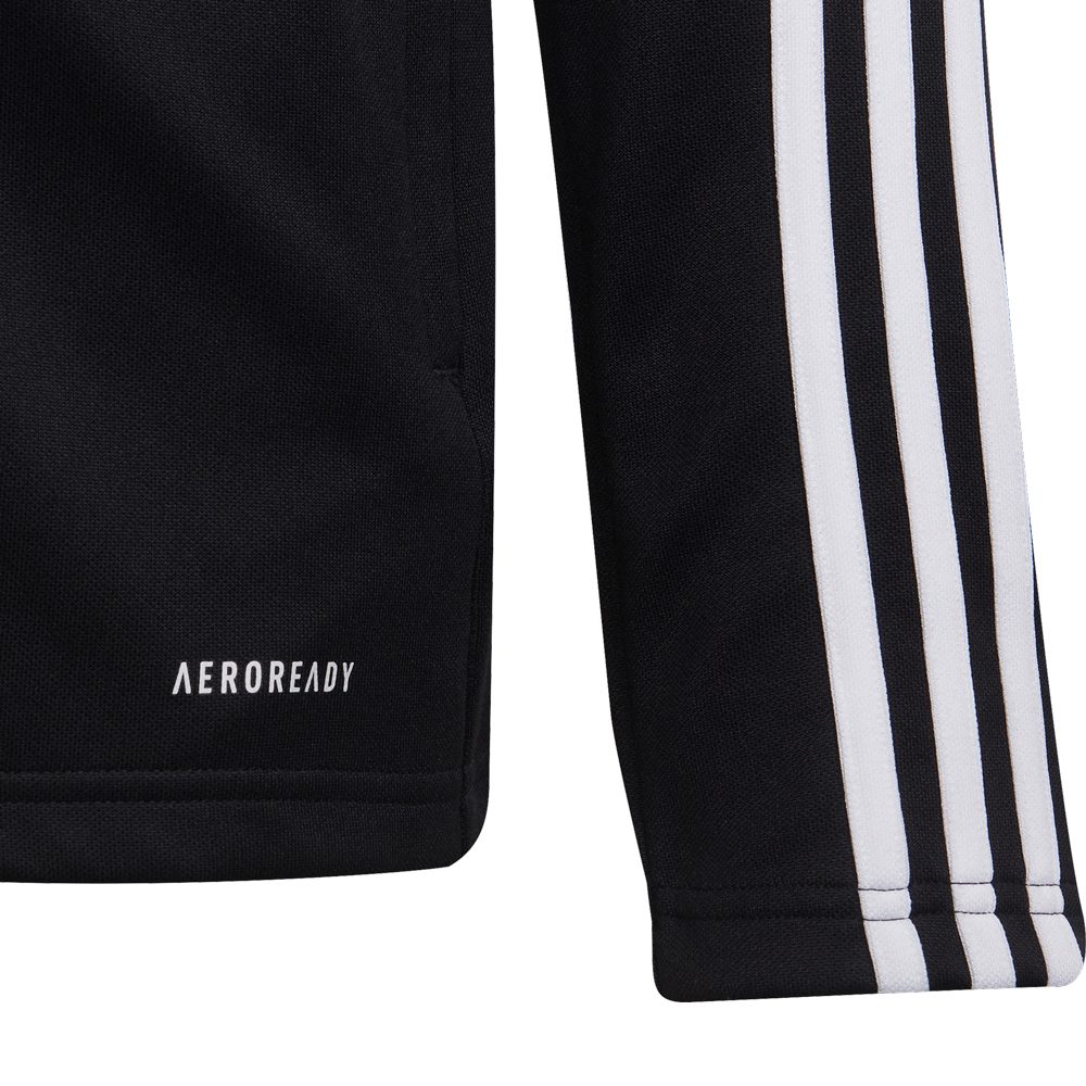 adidas Tiro Essentials Fußballjacke Kinder schwarz
