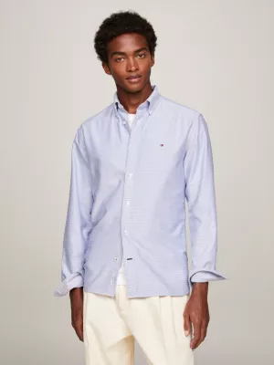 Camisa Oxford Dobby Regular