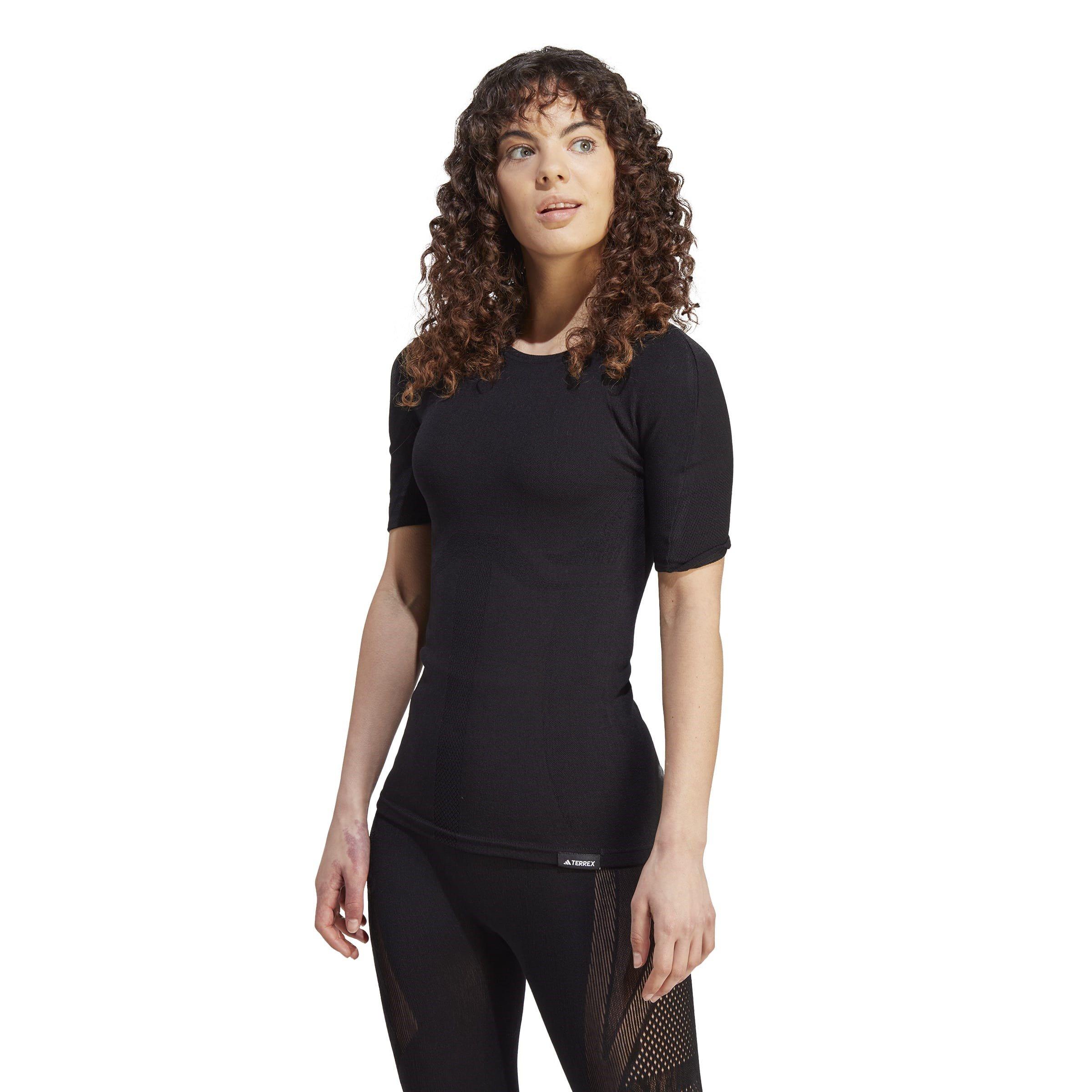 adidas Drym Short Sleeve T shirt Womens