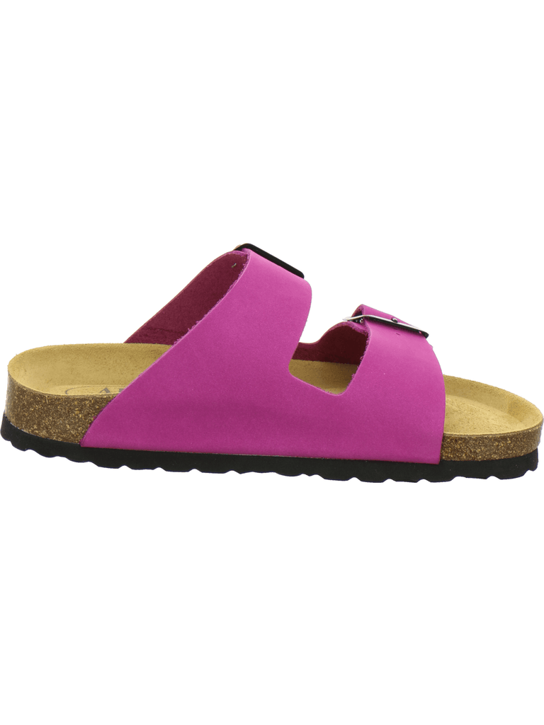 Pantoletten Damen Zweischnaller pink