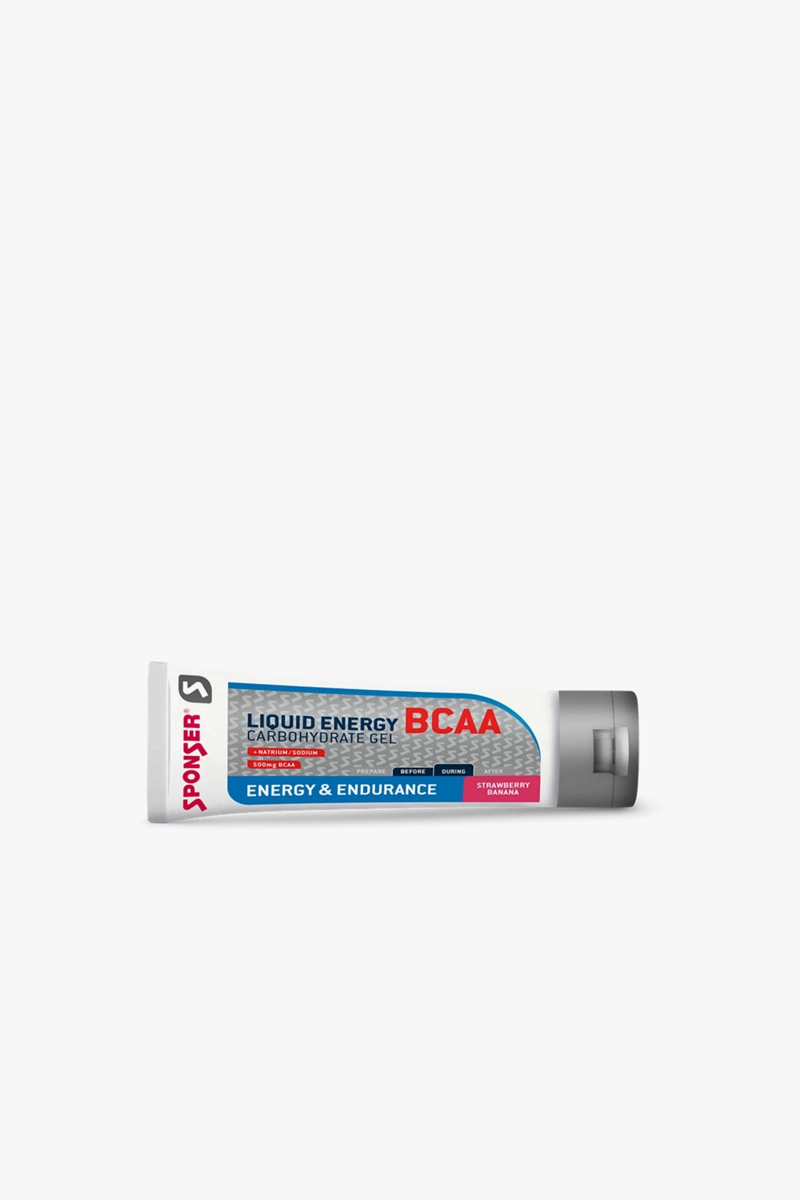 Sponser Liquid Energy BCAA Strawberry Banan 18 x 70 g Energy Gel