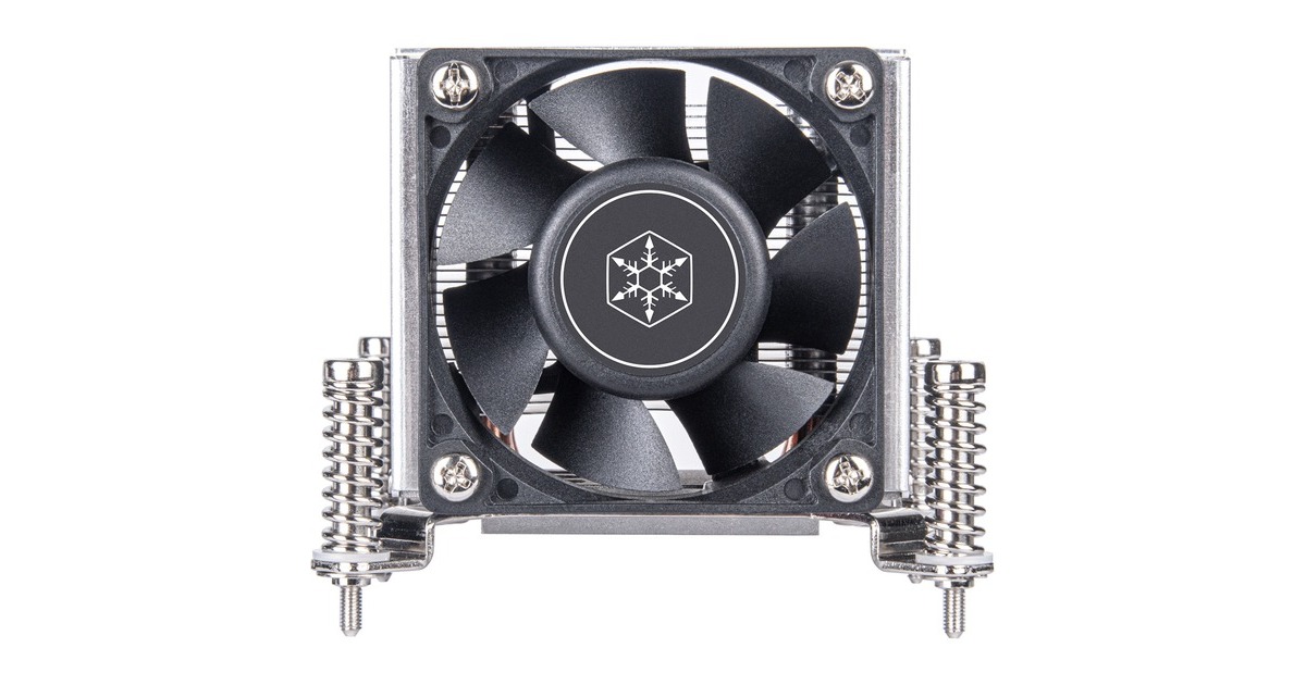 SilverStoneSST-AR09-1700 CPU-koeler  (2U, voor socket 1700, 4-Pins PWM)