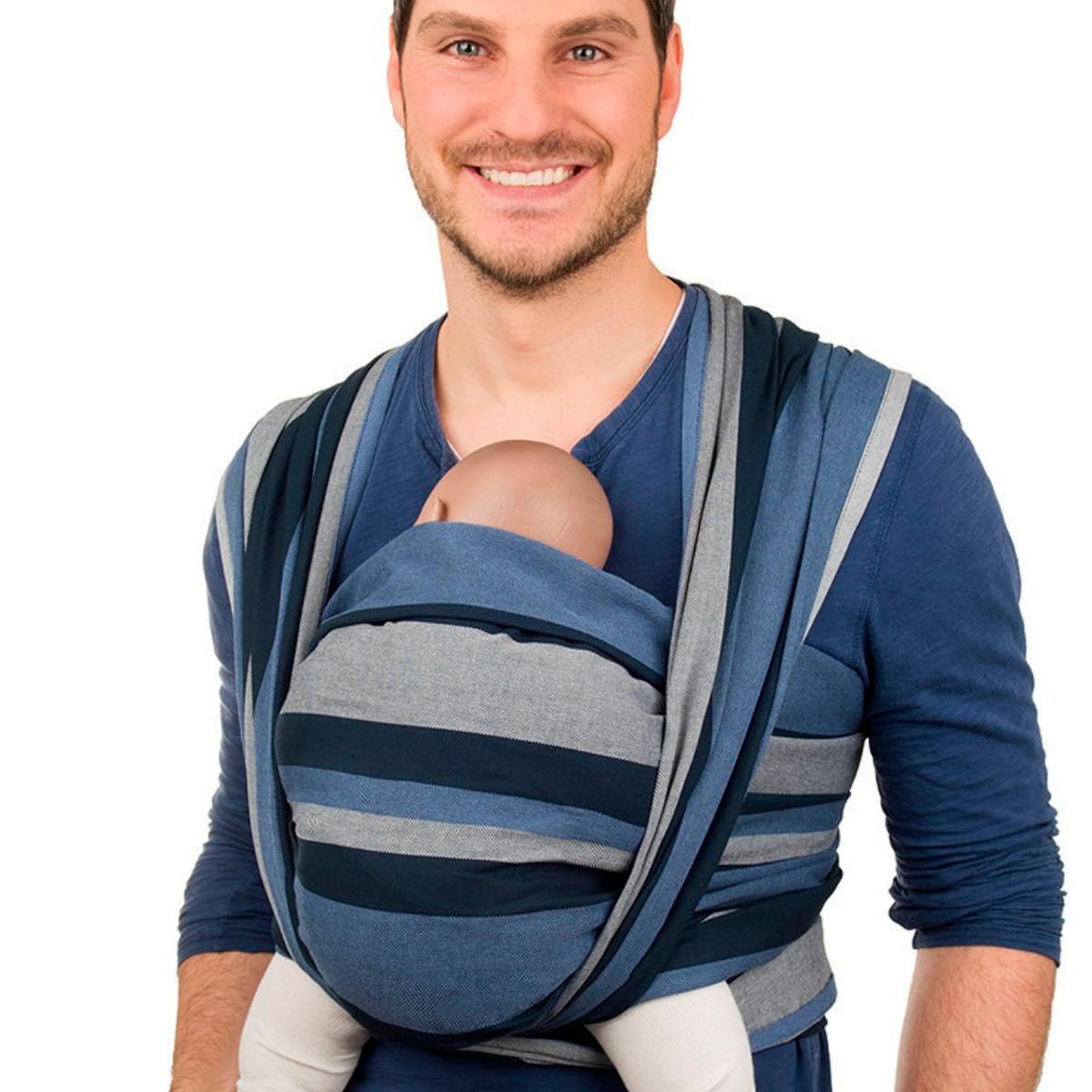 HOPPEDIZ® Babytragetuch Gewebtes Tragetuch Montreal