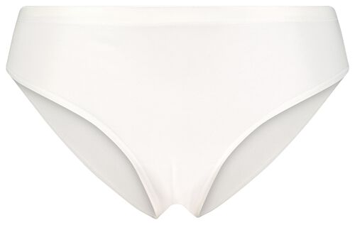 slip femme doux coton blanc