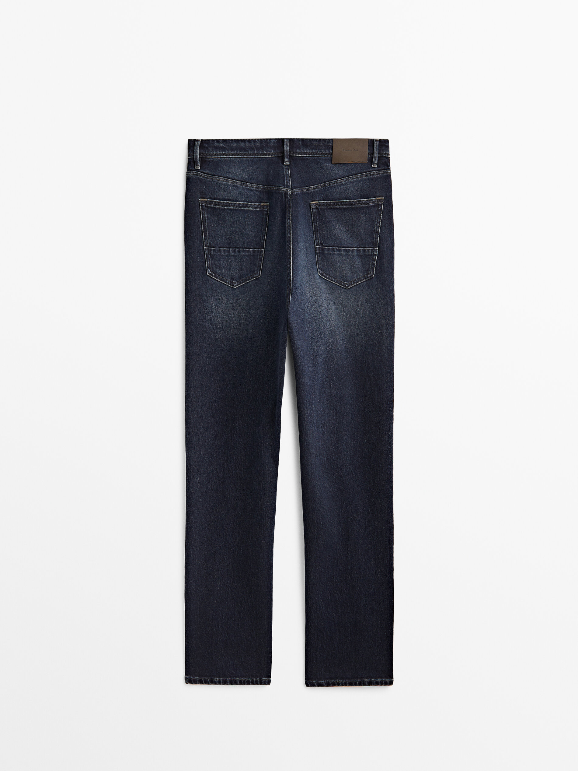 Calça vaquero com corte afunilado - INDIGO