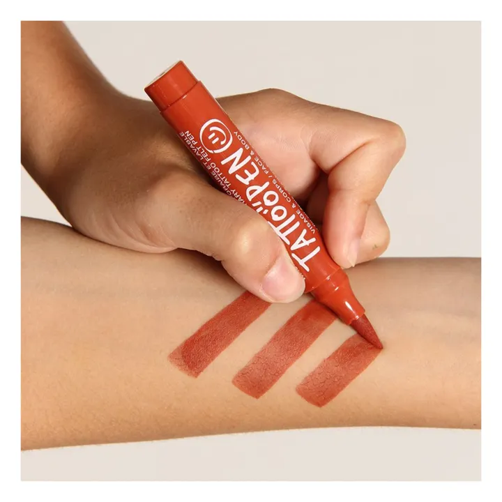 Nailmatic Kids Feutre de tatouage temporaire Tattoopen | Marron