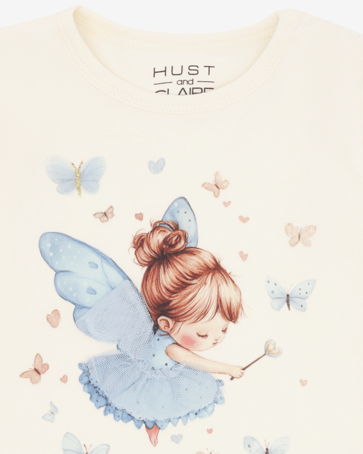 Bluse Barn M/ Volanger – Bomull, Elastan | HCAlma fairy