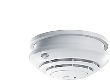 ESYLUX ER10018916, Fotoelektrisk refleksion detektor, Ledningsført, Hvid, 85 dB, Overflademonteret, Vekselstrøm