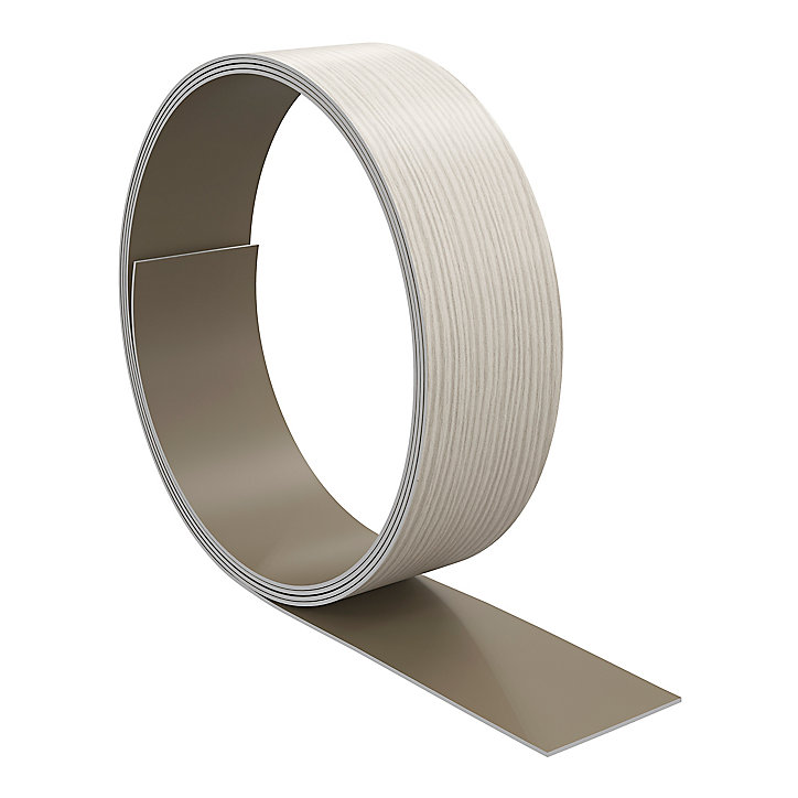 Bande de chant aspect bois blanchi GoodHome Kala L. 300 cm x l. 42 mm
