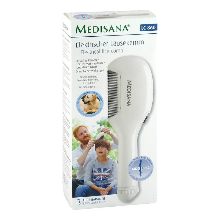 Medisana elektrischer Läusekamm LC860, 1 St