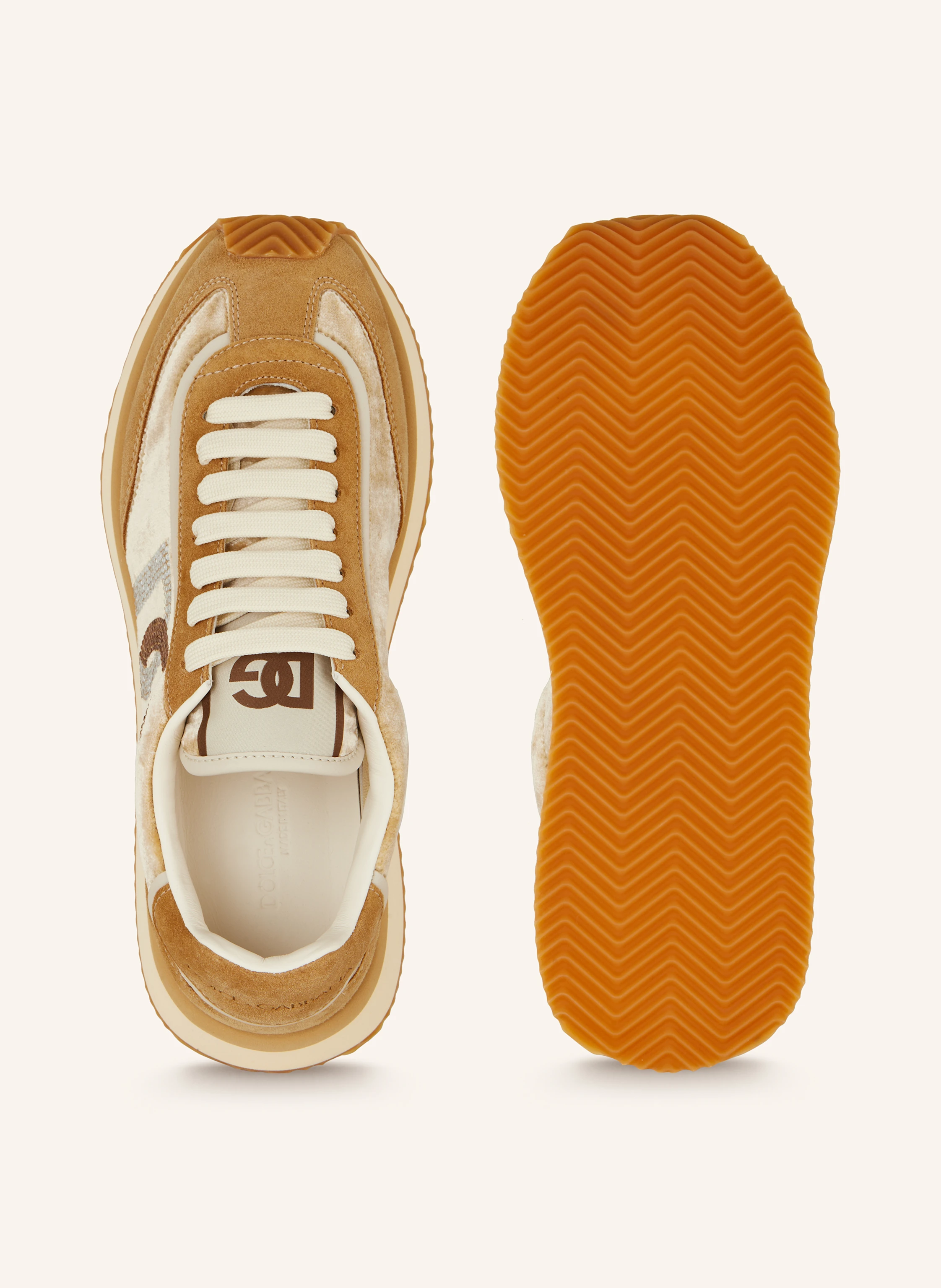 DOLCE & GABBANA Sneaker mit Schmucksteinen