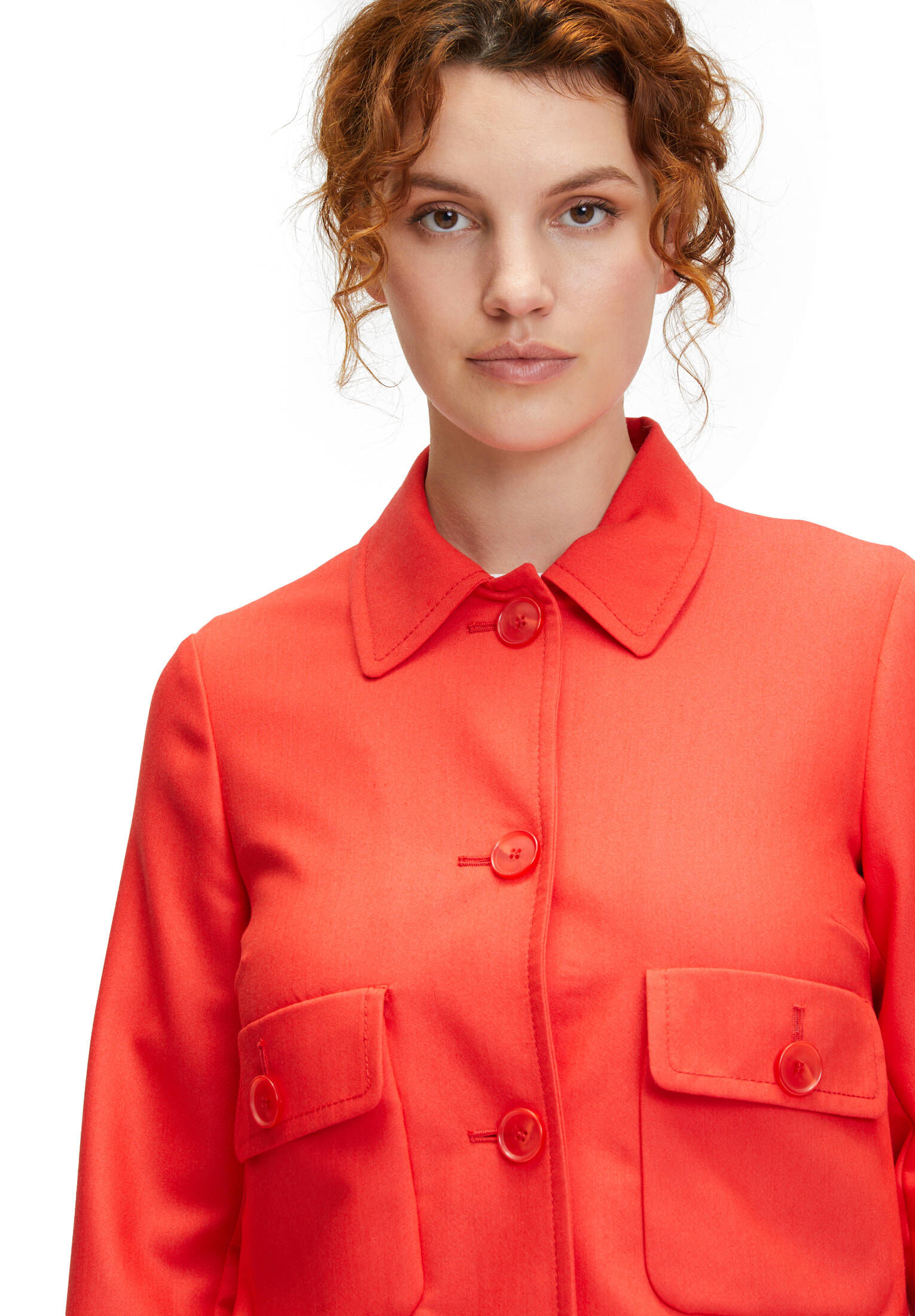 Betty Barclay| Damen Blazer-Jacke mit aufgesetzten Taschen