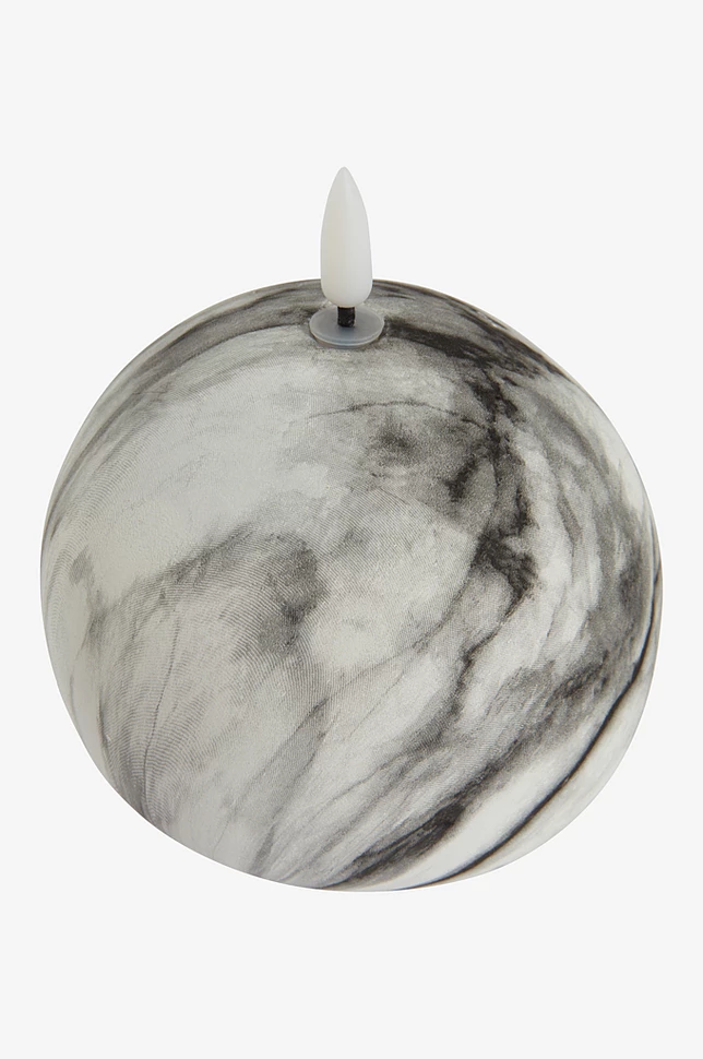 FLAMME MARBLE kubbelys LED 12 cm