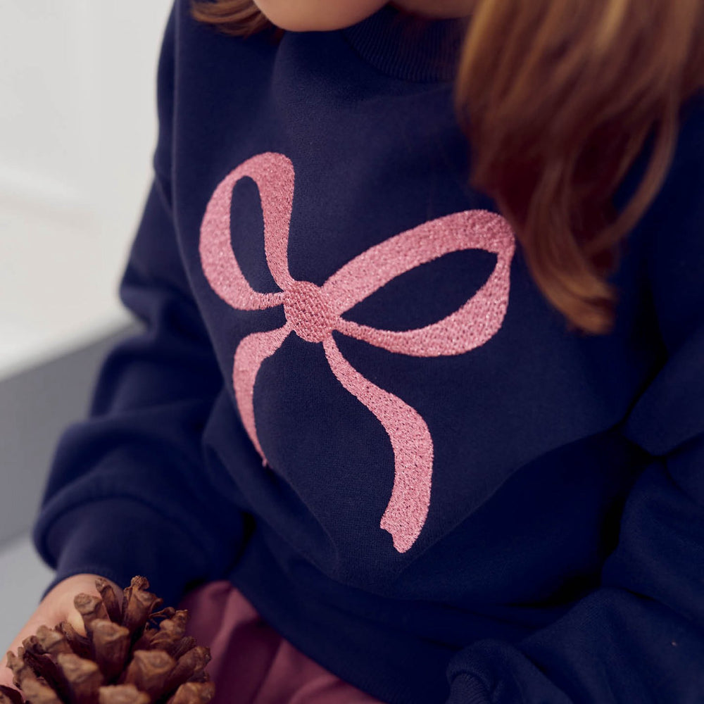 Køb Müsli Night Blue Sløjfe Sweatshirt