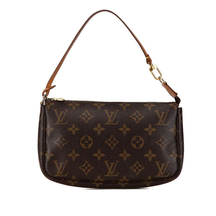 Louis Vuitton Vintage Louis Vuitton Pochette Accessoires Brown