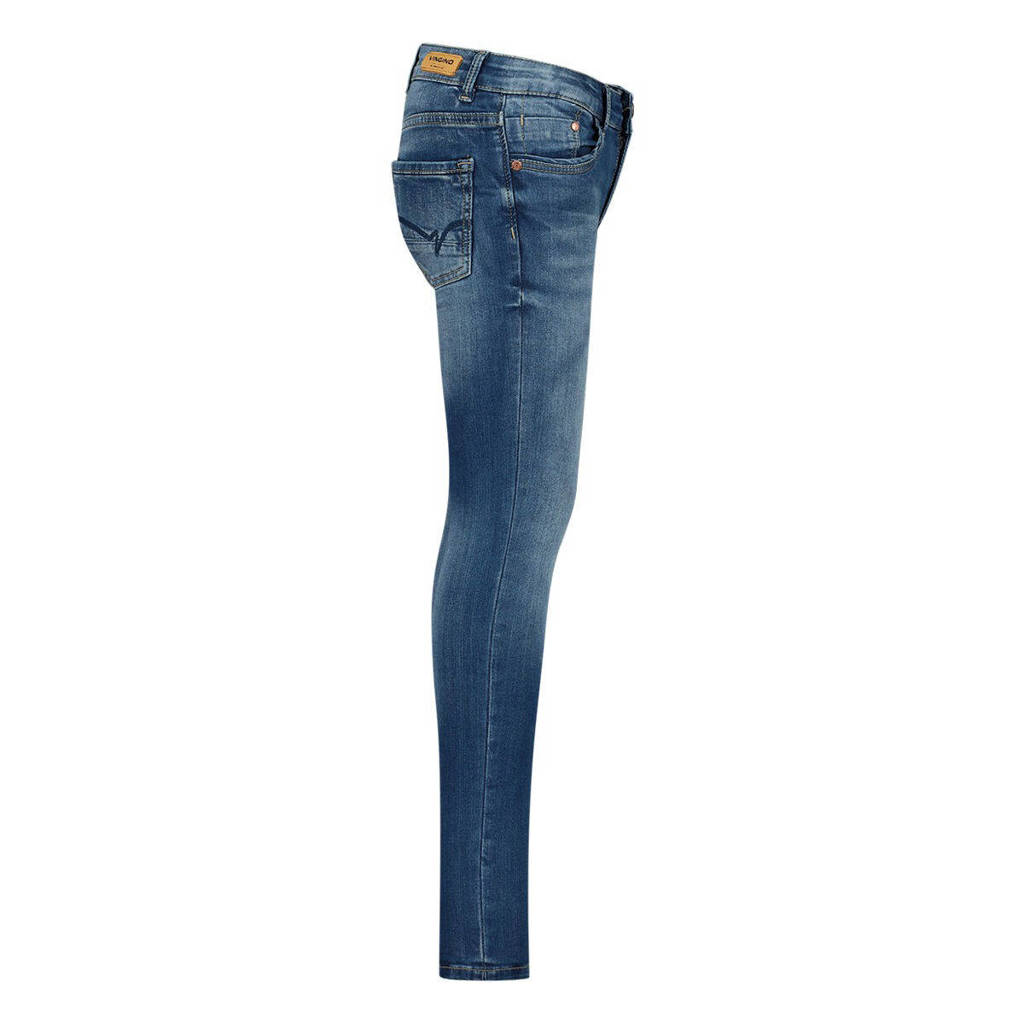 Vingino high waist super skinny jeans Bianca mid blue wash