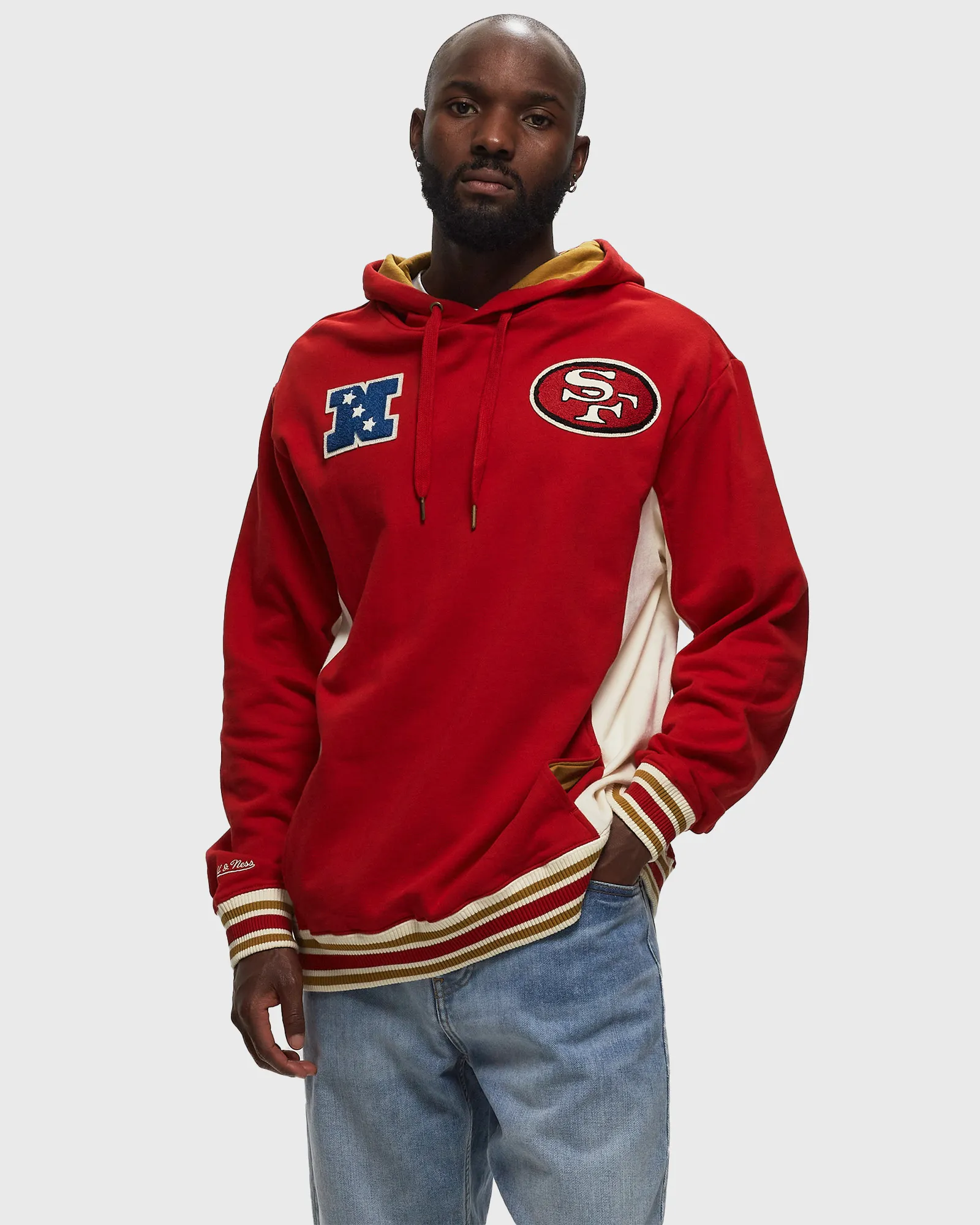 Mitchell & Ness NFL TEAM LEGACY FRENCH TERRY HOODIE SAN FRANCISCO 49ERS