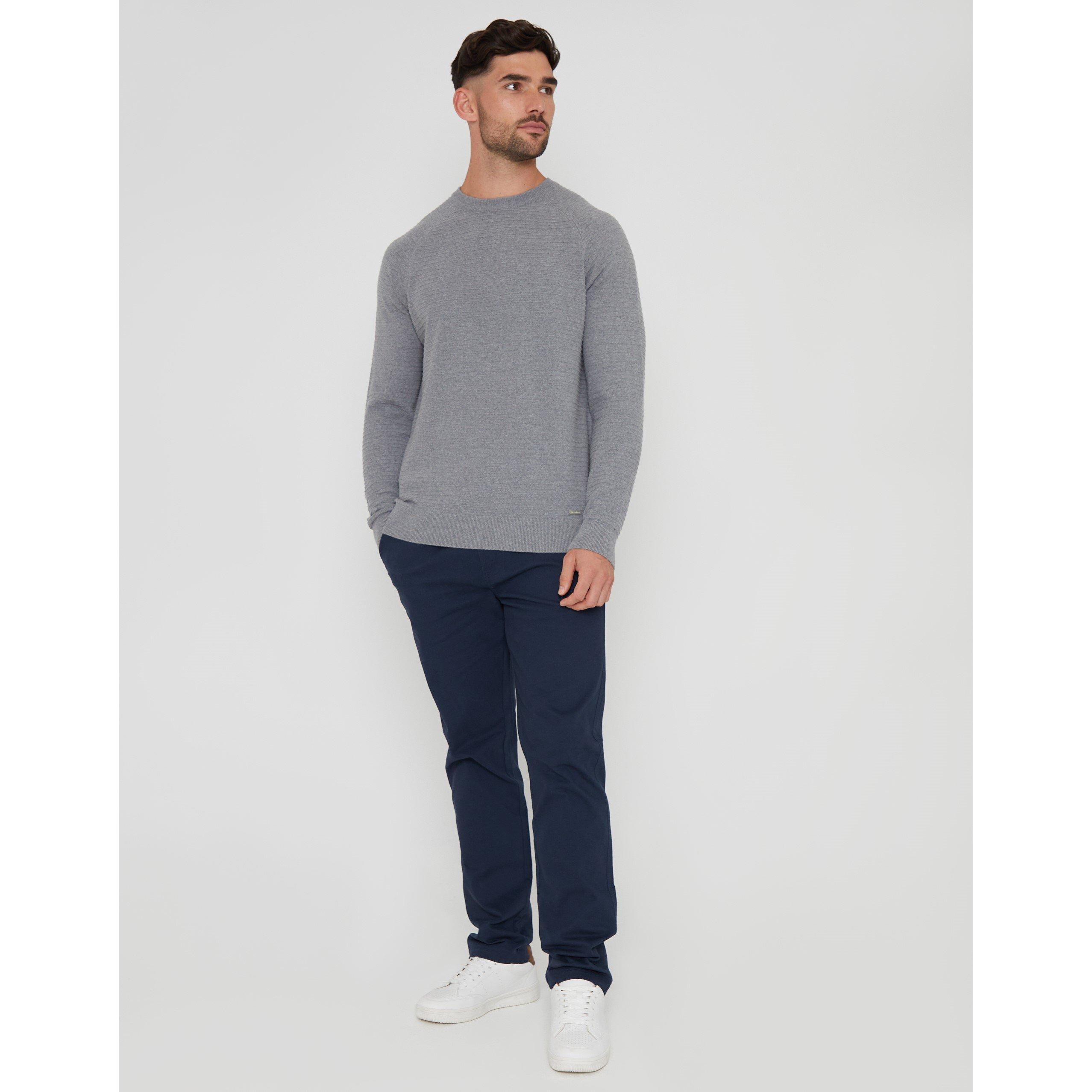 Threadbare TB Crew Neck Jumper Mens