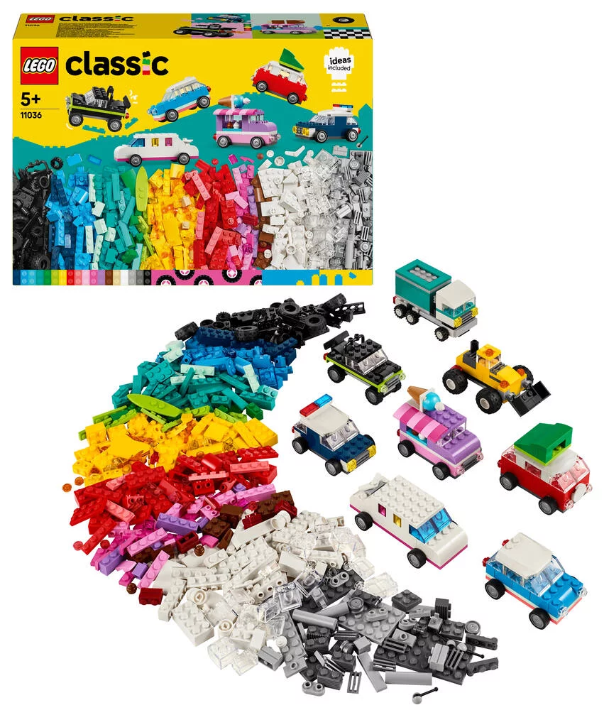 LEGO®CLASSIC 11036 - LES VEHICULES CREATIFS