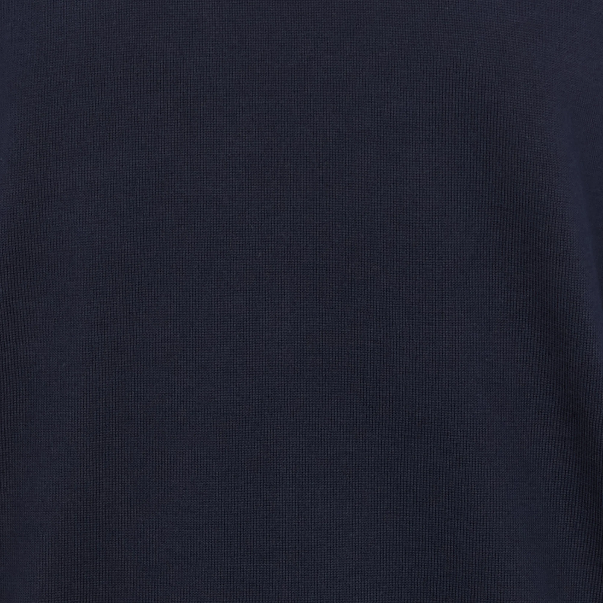Pull col rond regular-fit en coton | Bleu