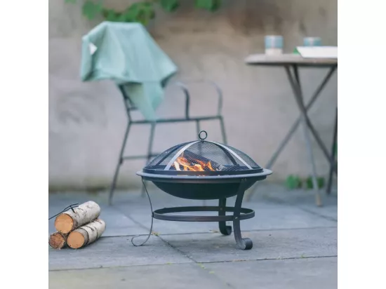 Bol à feu Atlanta Noir Acier 51 cm 85014
