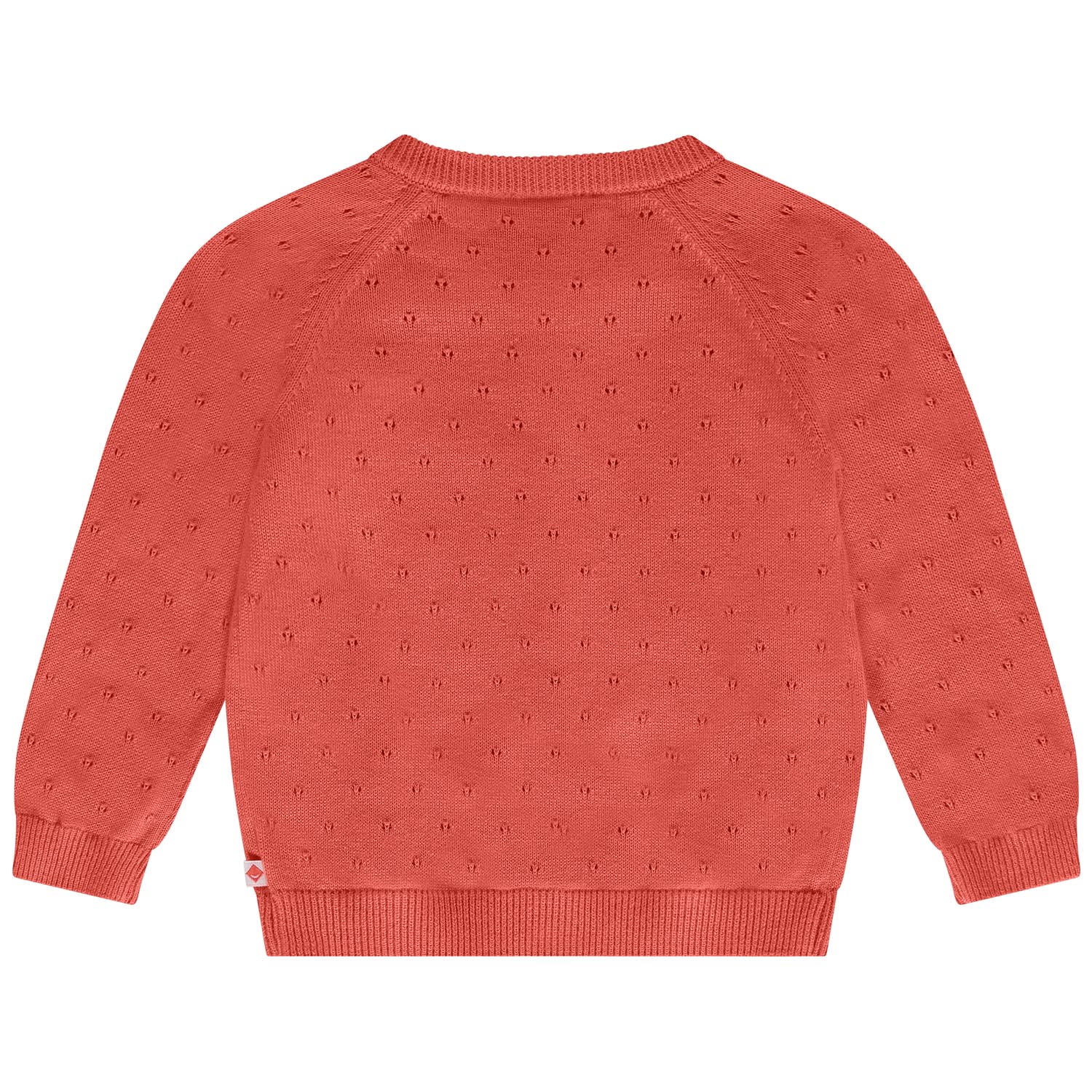Babyface vest lange mouwen effen oranje