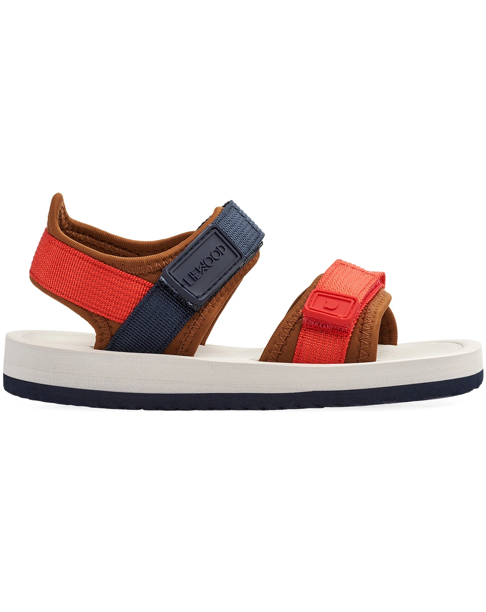 Strand-Sandalen MONTY in midnight navy multi mix