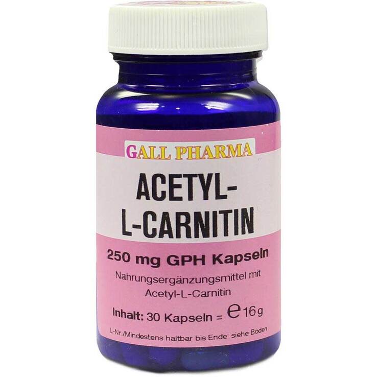 Acetyl-L-Carnitin 250 mg GHP Kapseln, 30 St