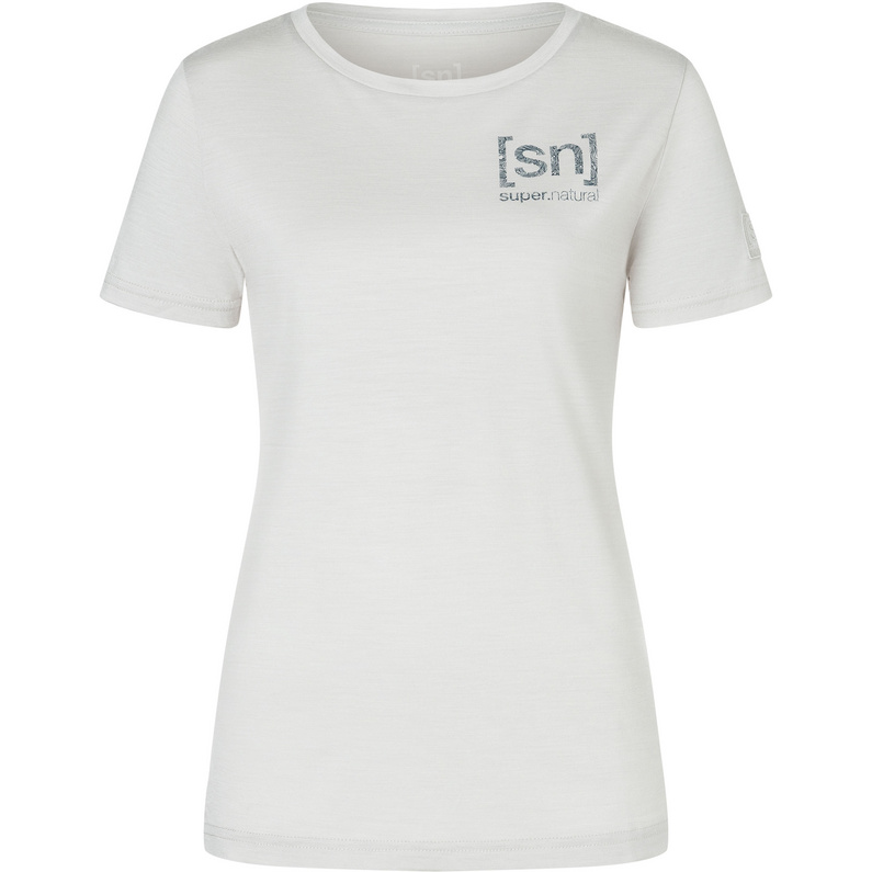 Super.Natural Damen Logo Lines Bio J T-Shirt