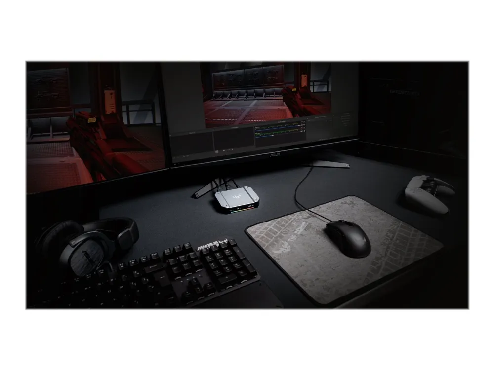 ASUS TUF GAMING CAPTURE BOX-CU4K30 - Videooptagelsesadapter - USB-C 3.2 Gen 1