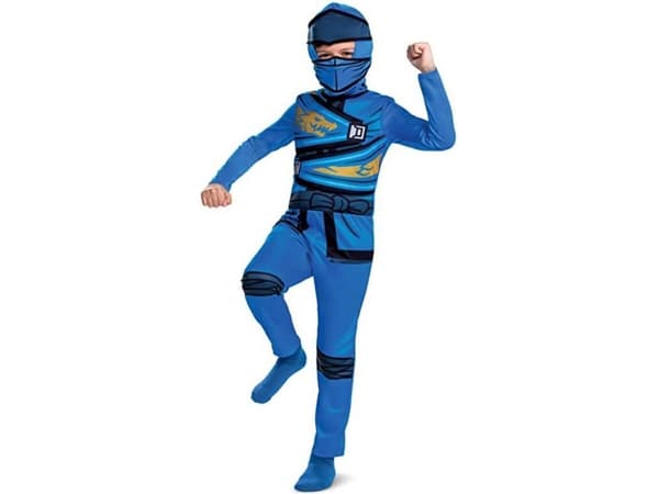 Jakks Pacific LEGO Ninjago JAY kostiumas 4-6 metai S