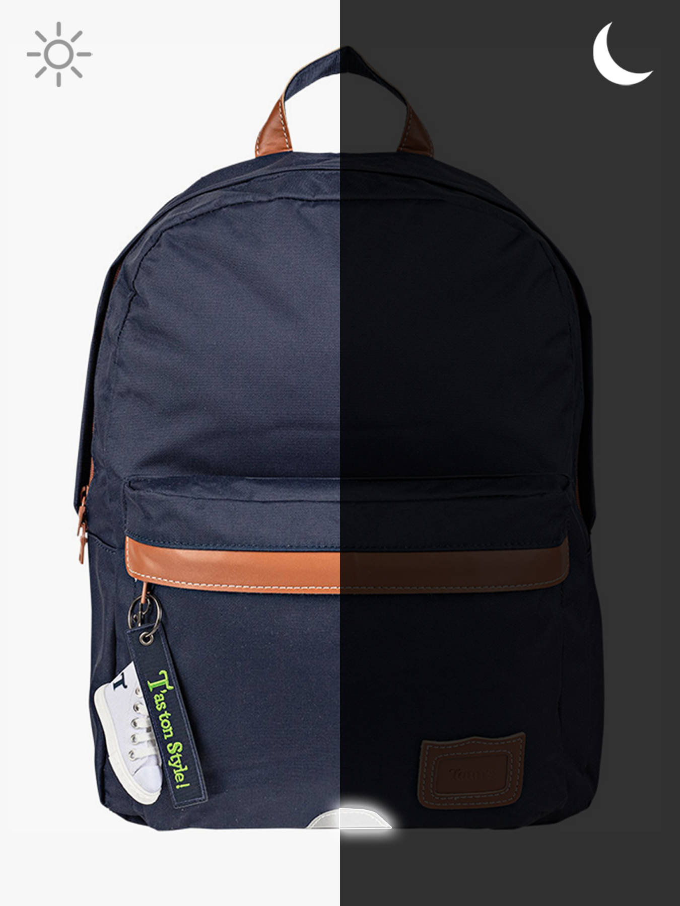 Sac  dos 1 compartiment TANN'S