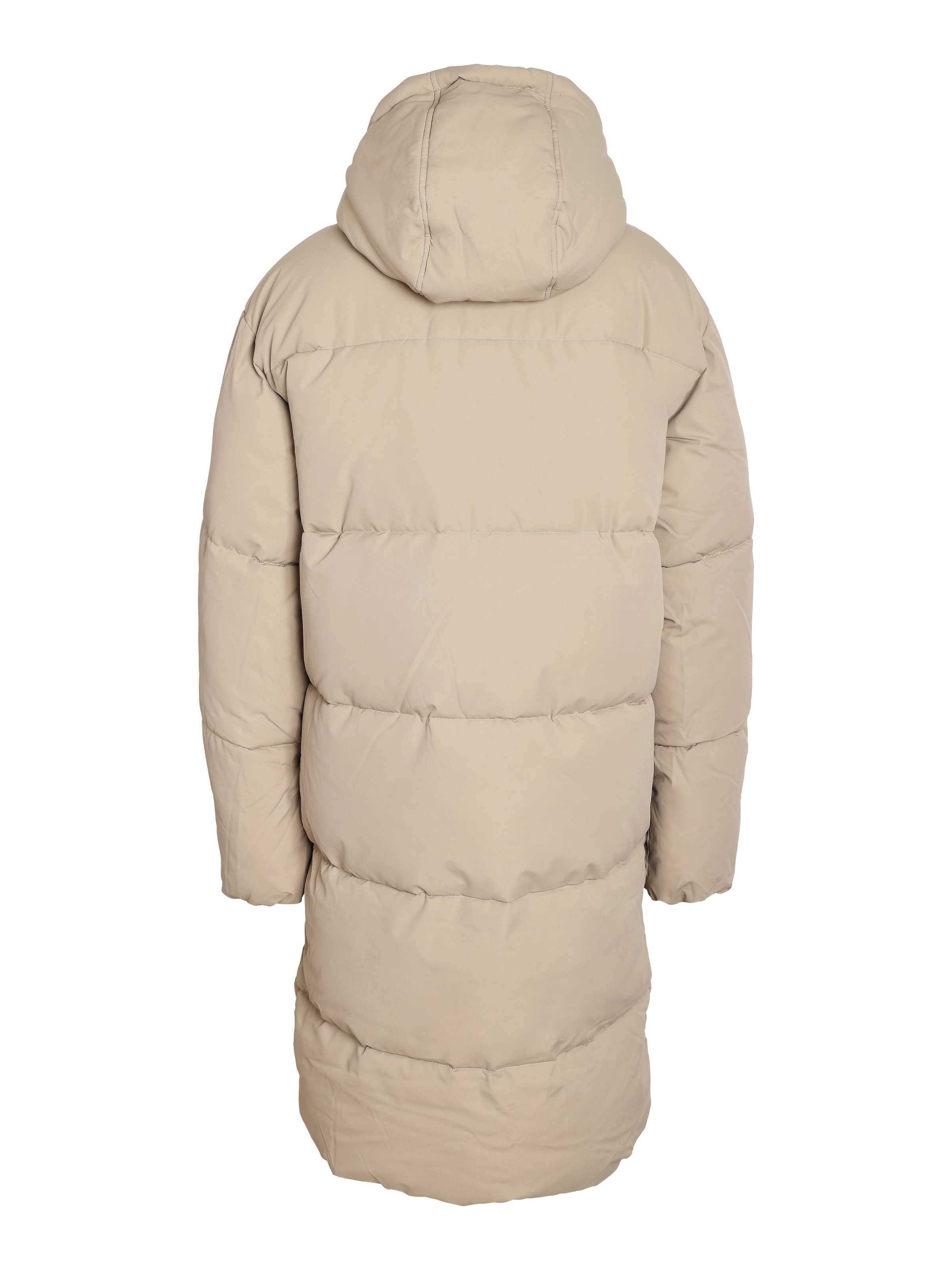 Noisy may Steppjacke »NMTENNA L/S LONG JACKET NOOS« mit Kapuze