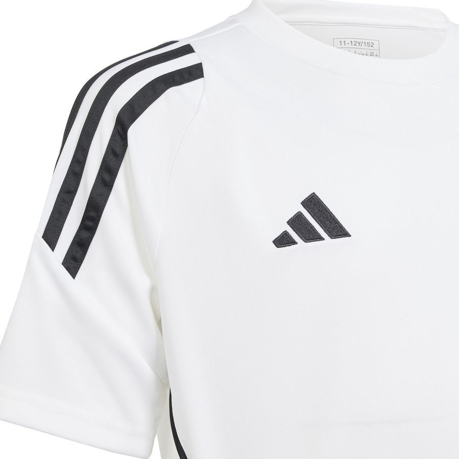 adidas T-shirt d'Entraînement Tiro 24 - Blanc/Noir Enfant