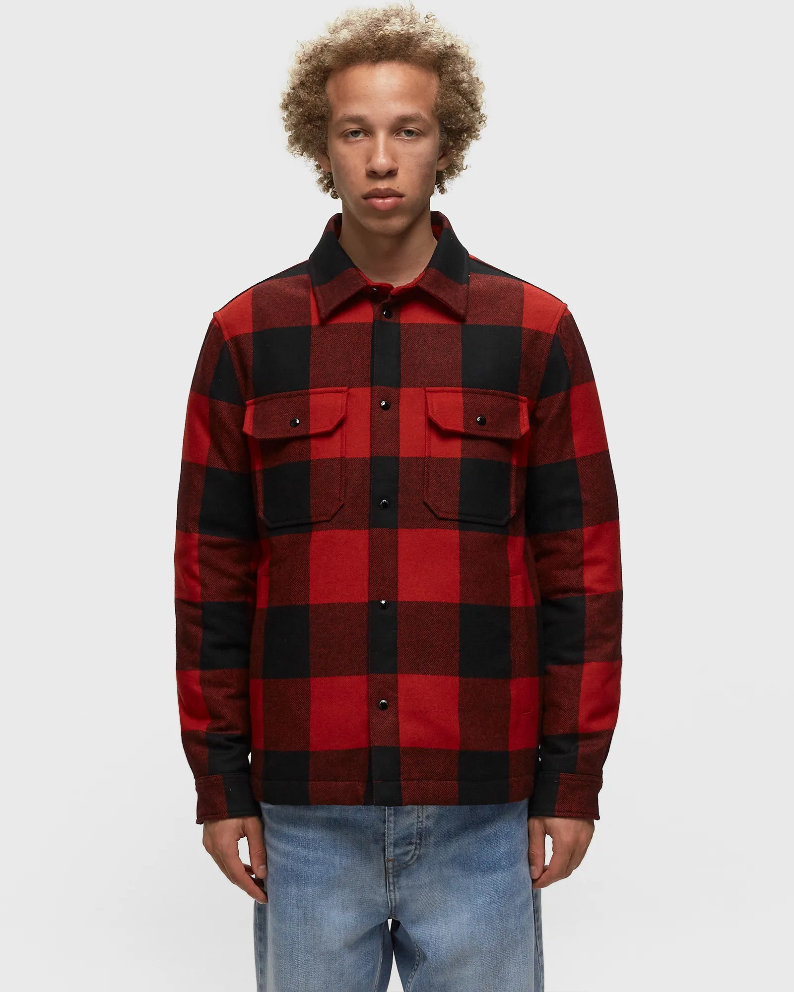 WOOLRICH ALASKAN WOOL CHECK OVERSHIRT