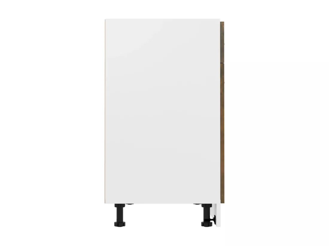 Armoire de plancher à tiroir Chêne fumé 80x46x81,5 cm