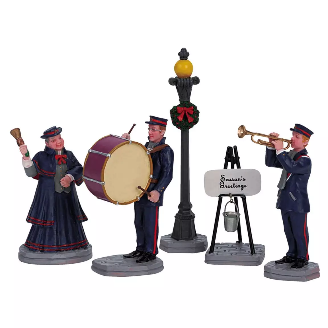 Personnages Lemax Fanfare de Noël