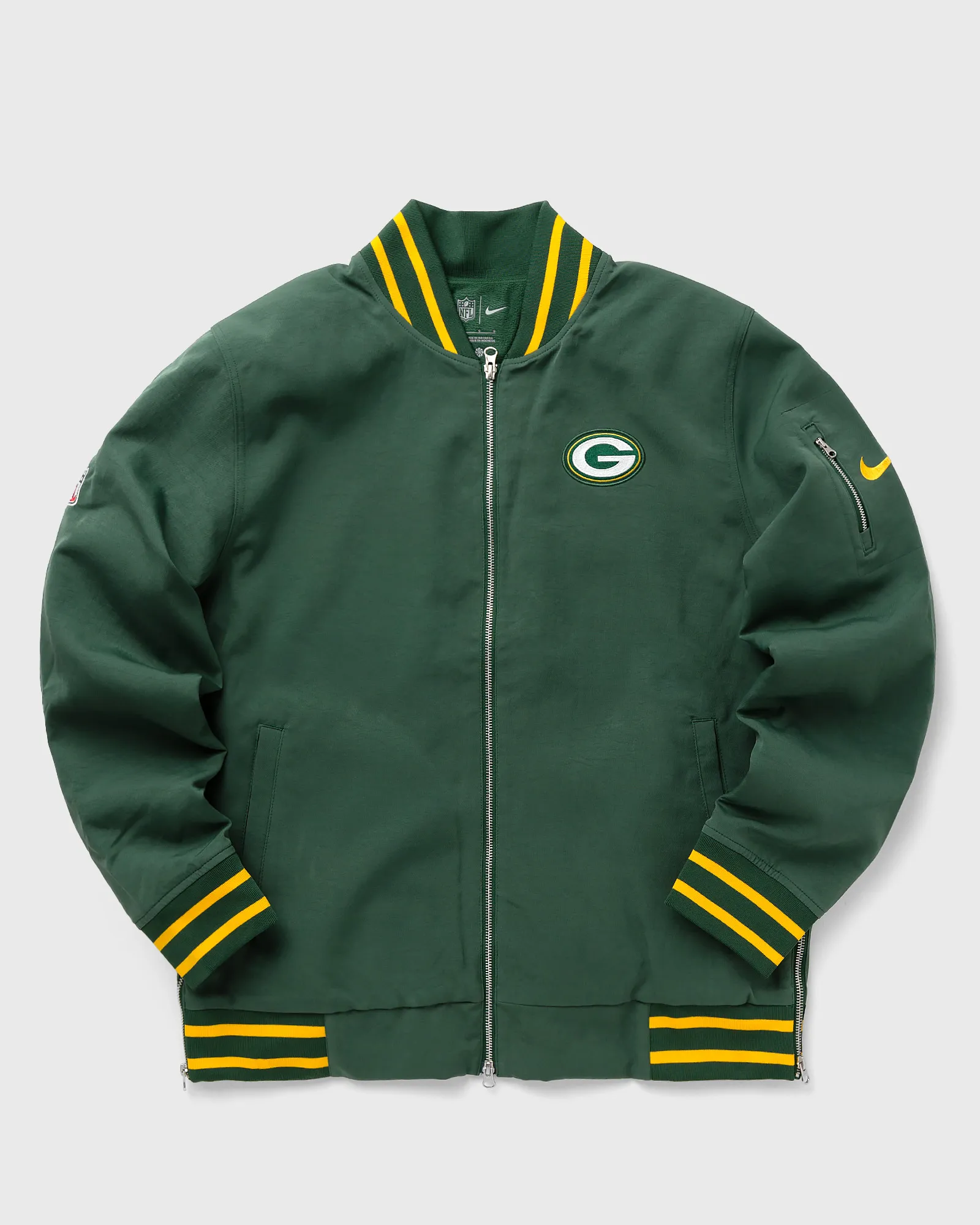 Nike NFL Green Bay Packers Nike Coach Bomber Jacket