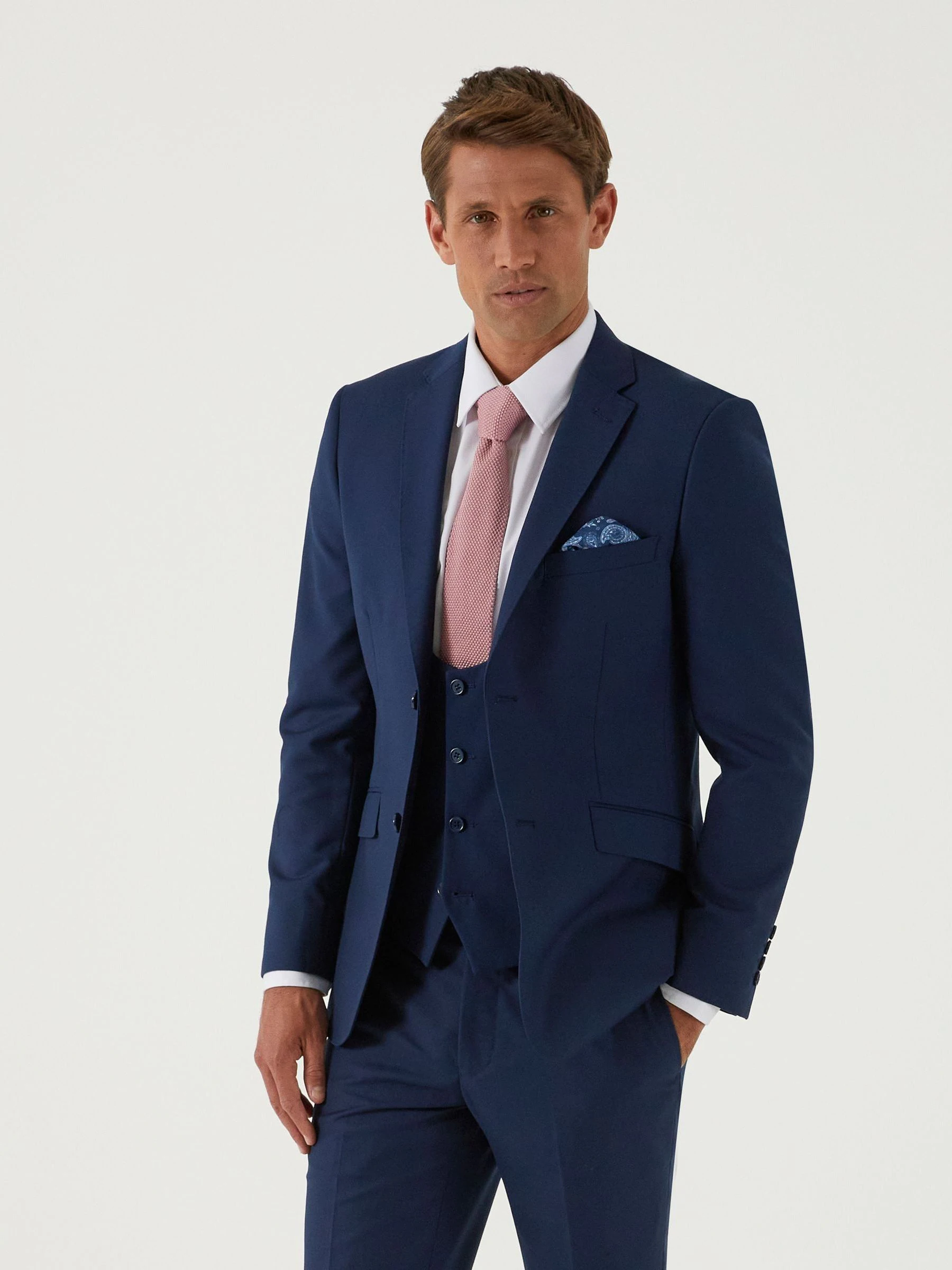 Blauw - Skopes Slim fit Milan Pak Jack