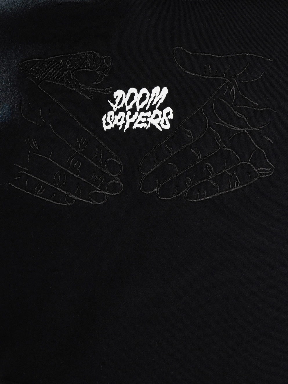 Doomsayers Squiggle Hoodie black