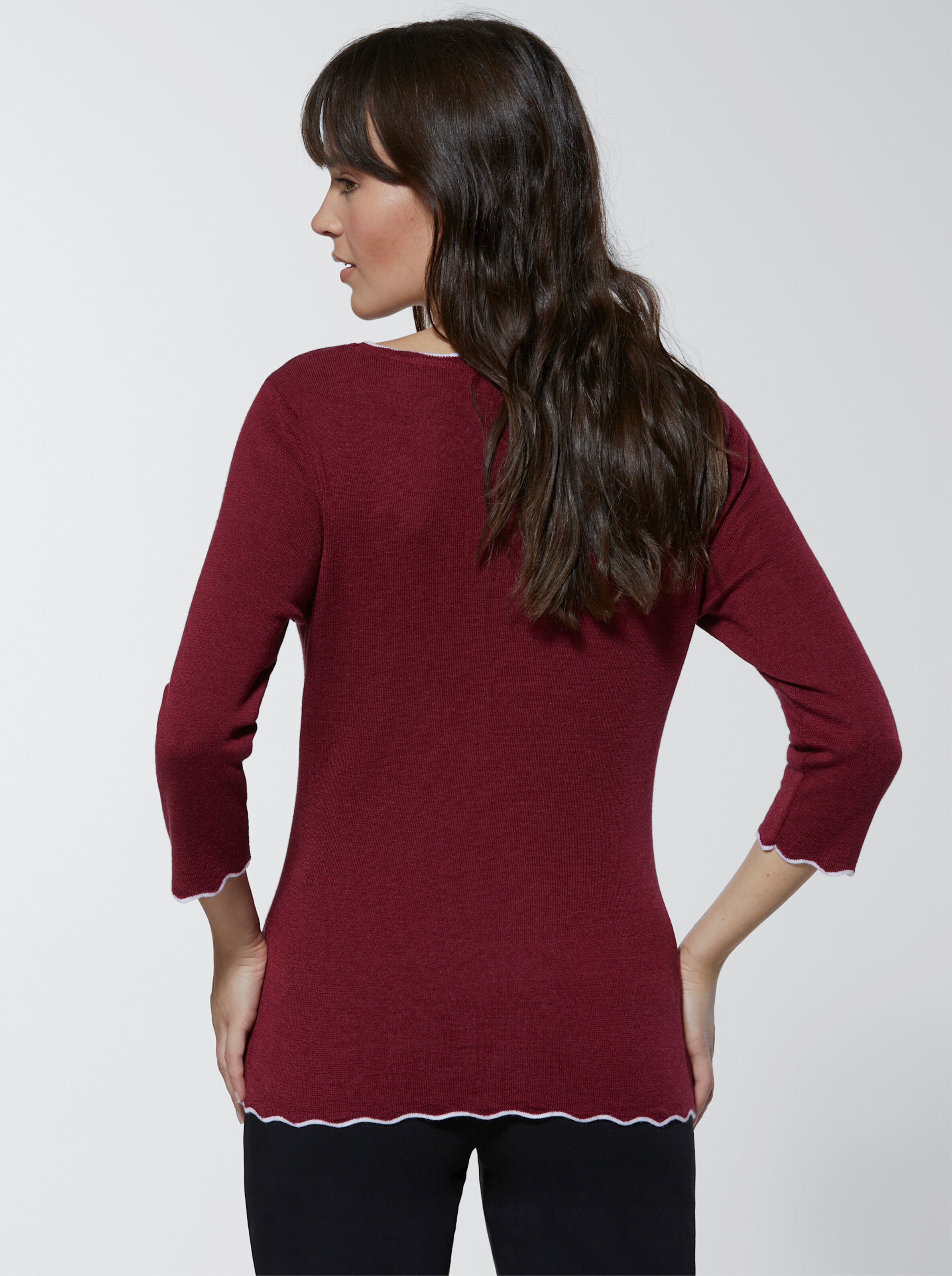 Merino-Seiden-Pullover
