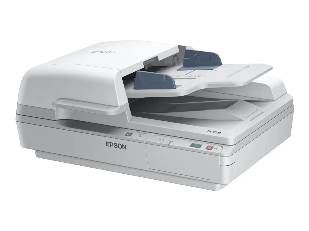 Epson WorkForce DS-7500 - Dokumentscanner - Duplex - A4 - 1200 dpi x 1200 dpi - op til 40 ppm (mono) / op til 40 ppm (farve) - ADF (100 ark) - op til 4000 scanninger pr. dag - USB 2.0