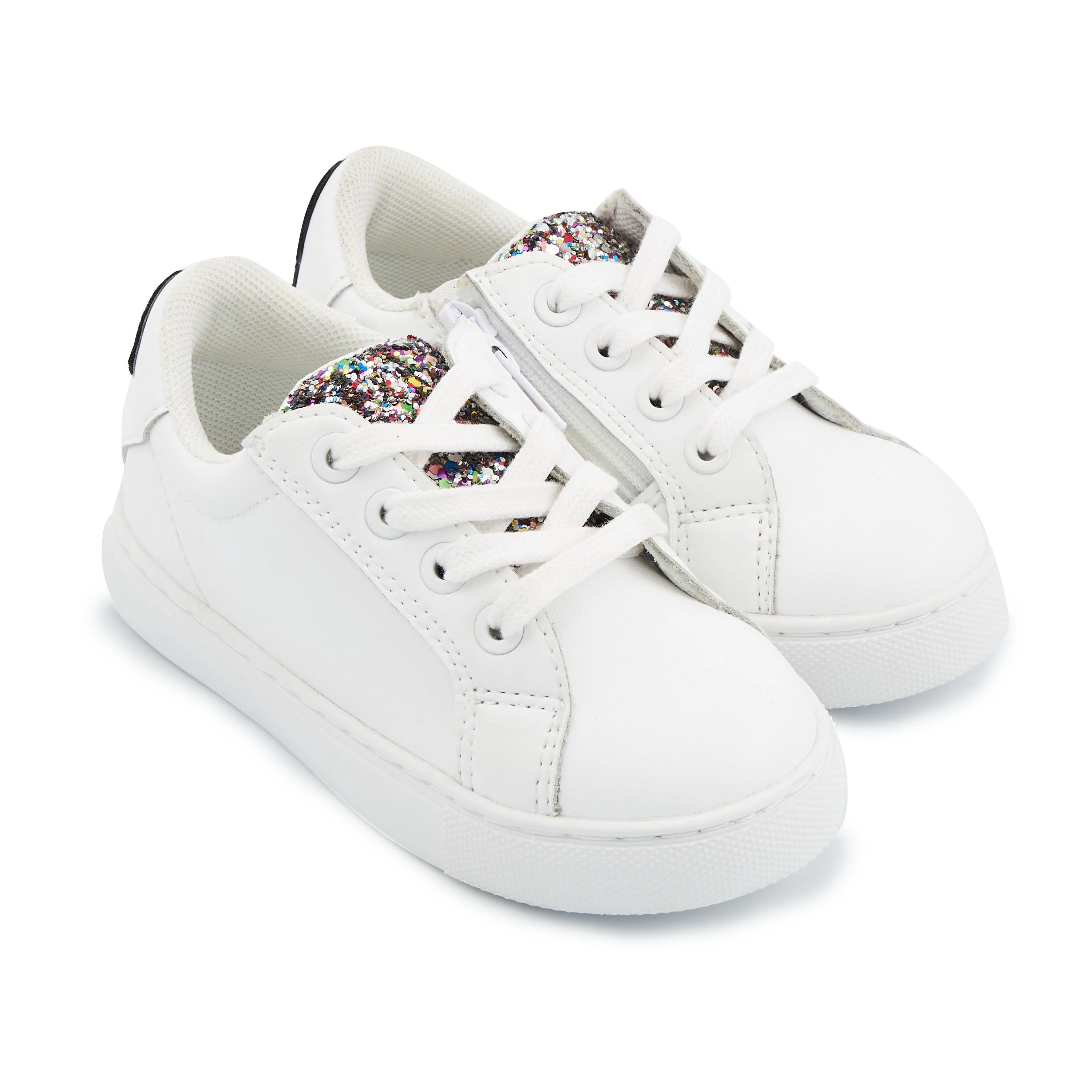 MINI SIMONE TONGUE - Sneakers en cuir | Blanc