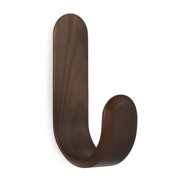 Normann Copenhagen Patère Curve | Noyer
