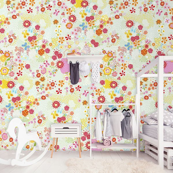 Behangexppresse Behang - Kay and Liv - Flower Field - INK7014