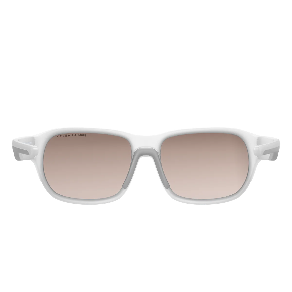 POC Define Cykelbriller Transparant Crystal Med Brown/Silver Mirror Linser