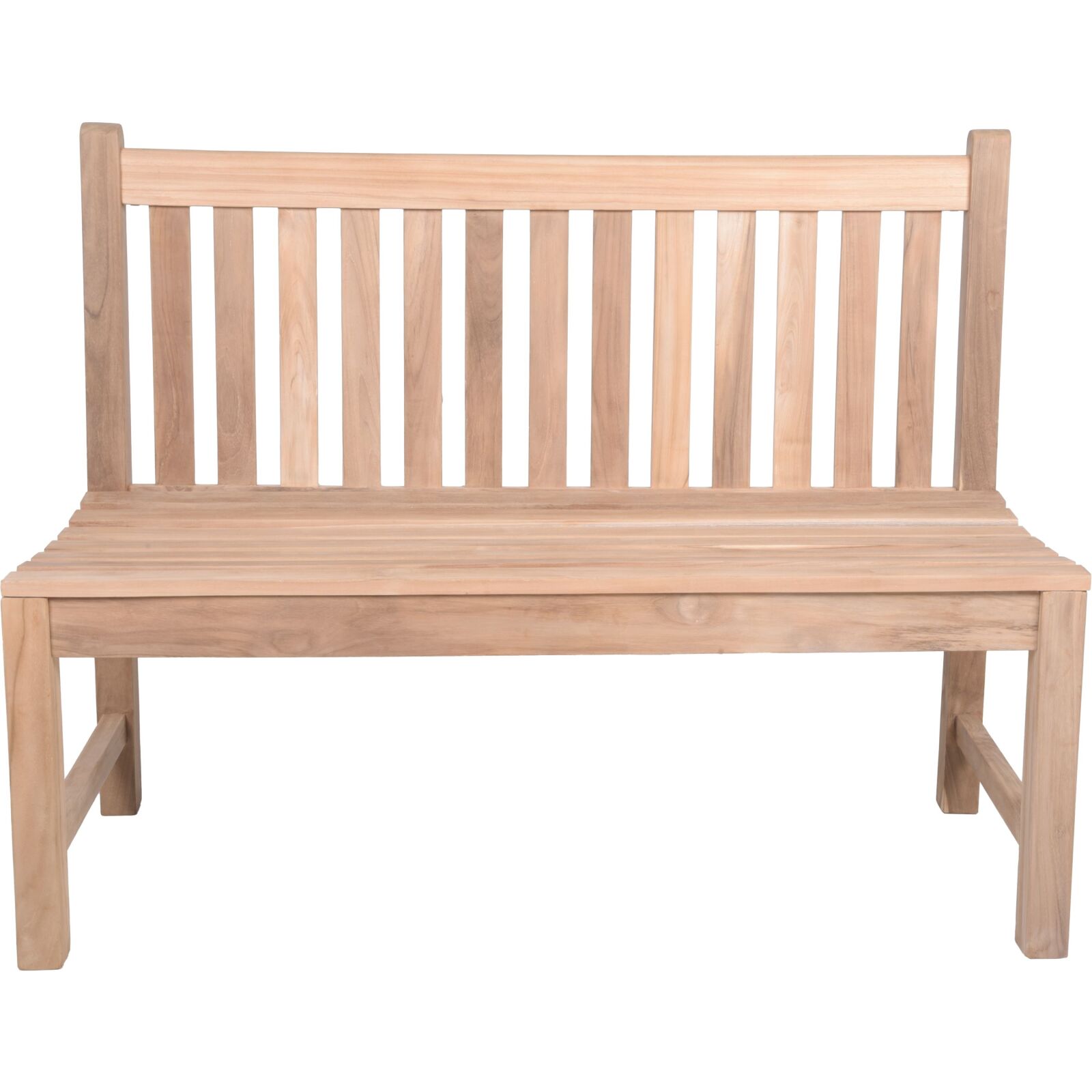 2-Sitzer-Bank SOLO - Teak Massivholz