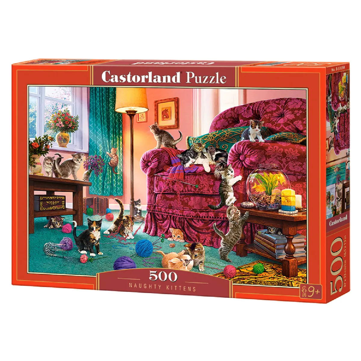 Puzzle Chatons Coquins 500 pcs - Castorland