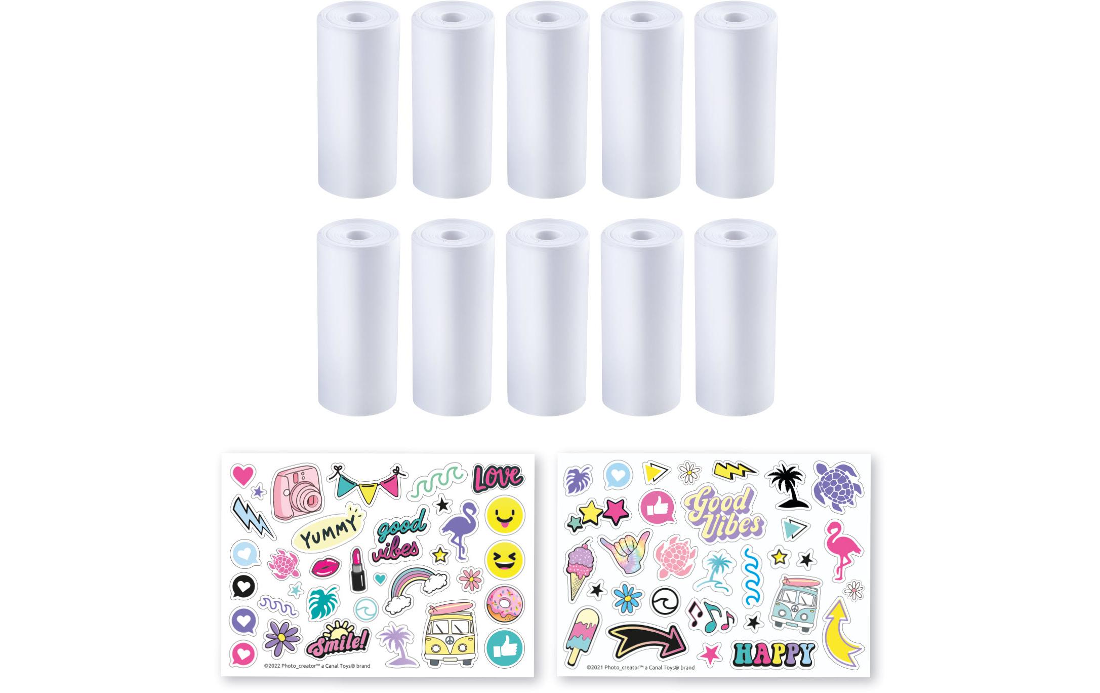 Instant Camera Refill 10 Rolls WeissNachfüllpapierrollen