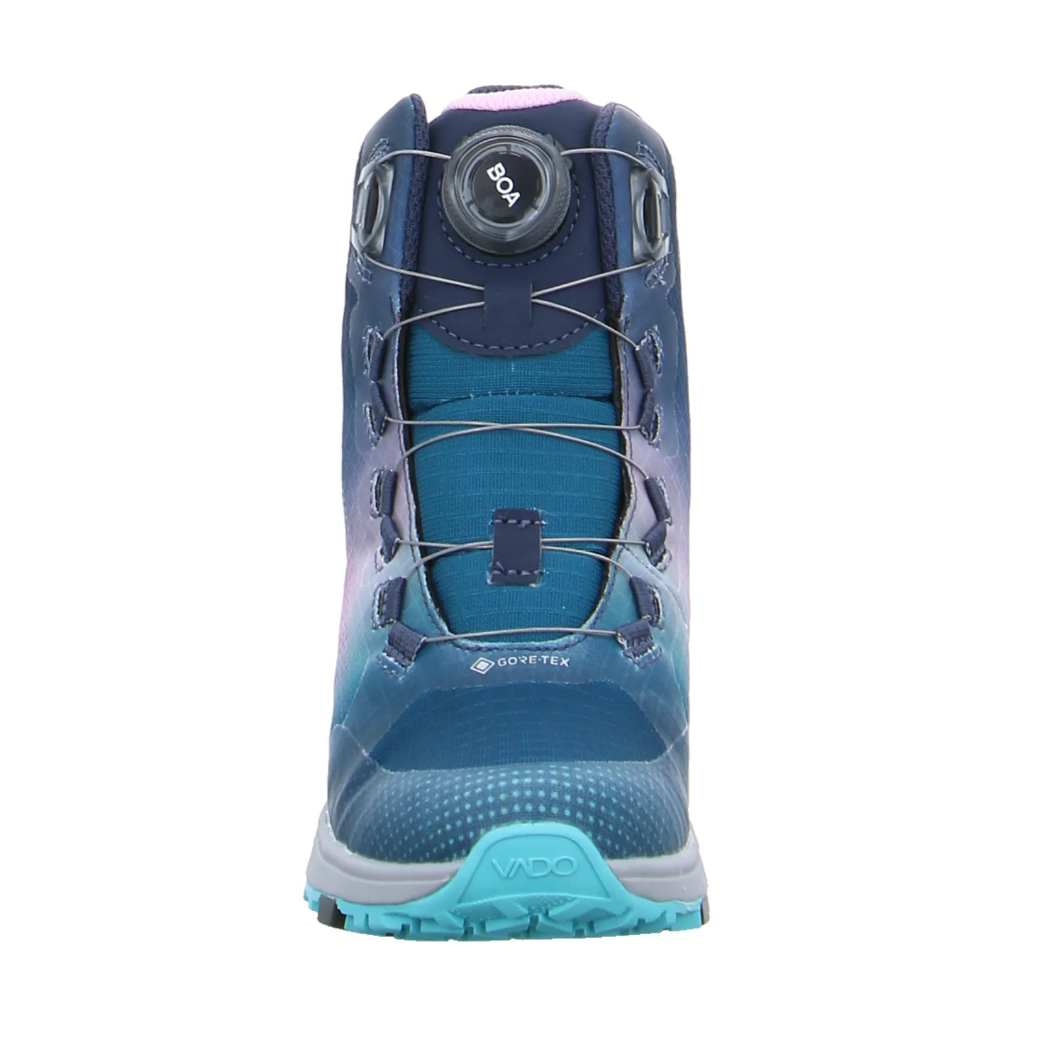 VADO Kleinkinder-Snowboot  Membran Türkis Textil  Schneestiefel Mädchen